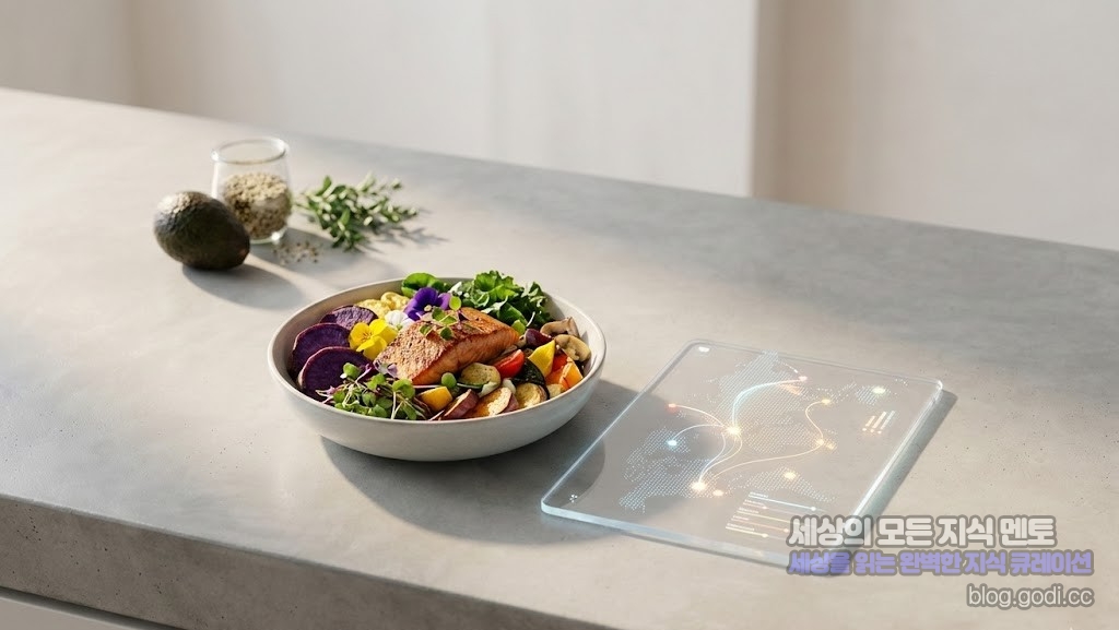 당신의 식탁을 깨우는 ‘포토제닉 뉴트리션’: 미적 감각과 건강을 동시에 잡는 스마트 혼밥 레시피