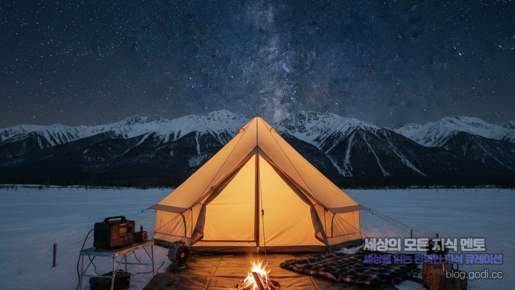 낭만 가득한 겨울 차박, 초보자도 실패 없는 완벽 가이드: 보온부터 안전까지