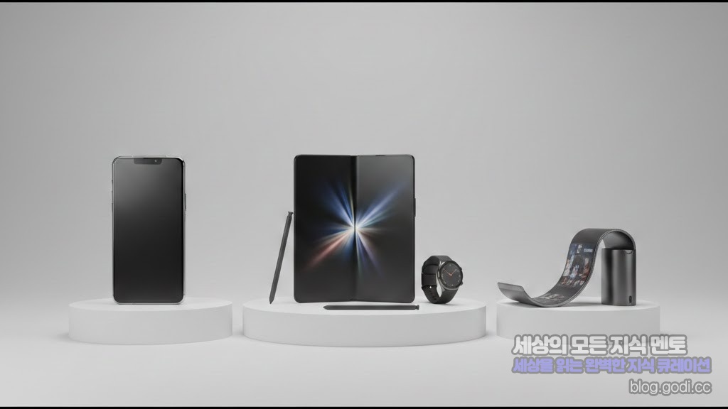 내 라이프스타일에 딱 맞는 ‘모바일 폼팩터’ 선택법: 바, 폴더블, 롤러블 중 당신의 운명은?