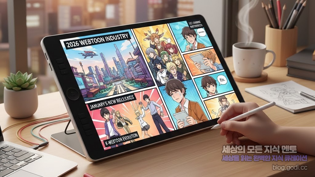취향 유목민을 위한 정착지: 2026 웹툰 산업의 새로운 이정표와 인생작 가이드