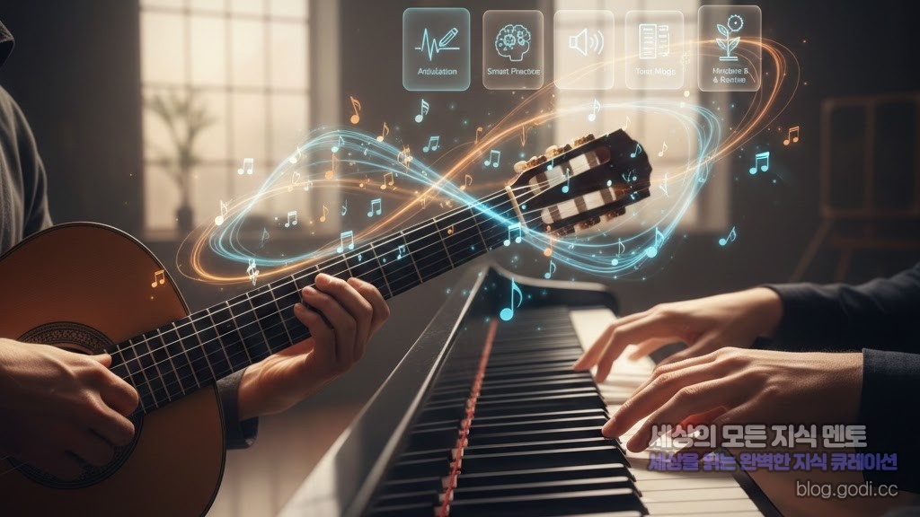 독학의 완성도를 바꾸는 한 끗, 나만의 감성을 담아내는 악기 표현법과 스마트 연습 솔루션