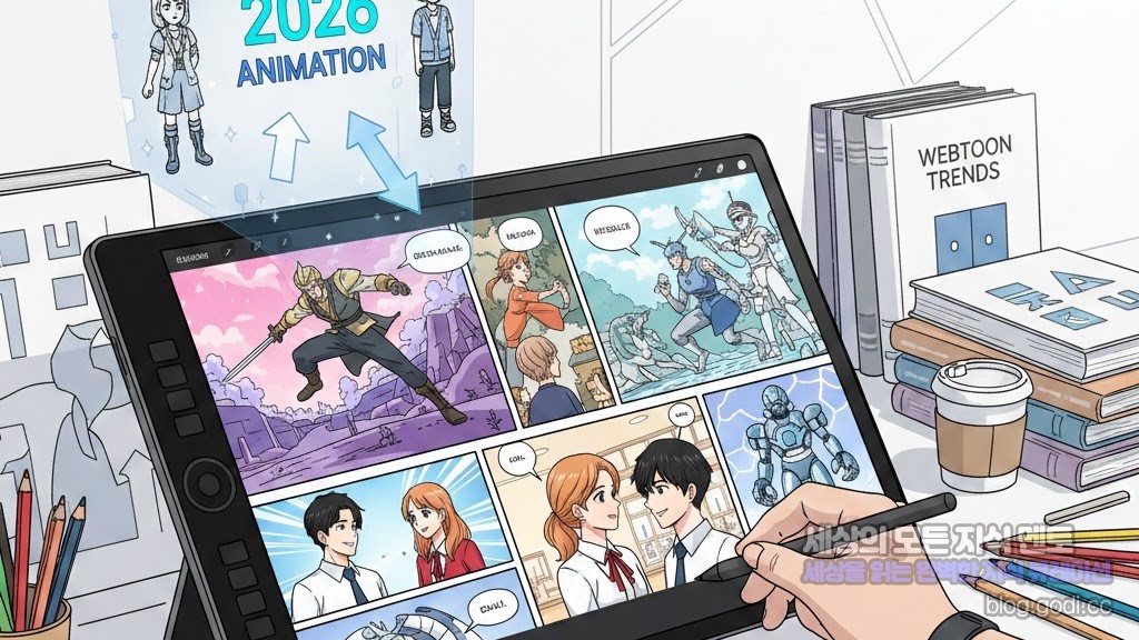 취향 저격 보장! 지금 꼭 봐야 할 네이버·카카오 웹툰 추천과 2026 애니메이션 기대작 가이드
