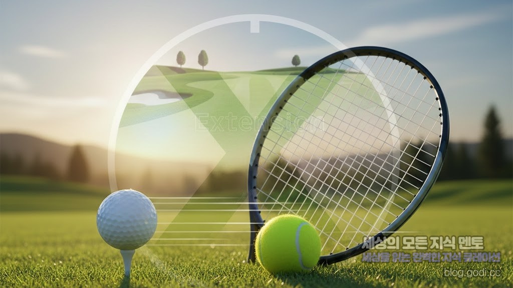 골프와 테니스의 교차점, ‘익스텐션(Extension)’으로 완성하는 압도적인 팔로우 스루 비밀