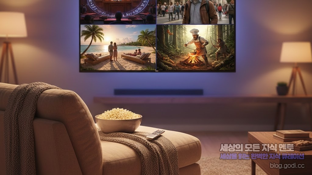 방구석 1열에서 즐기는 도파민 충전! 지금 가장 핫한 드라마 & 예능 트렌드 읽기