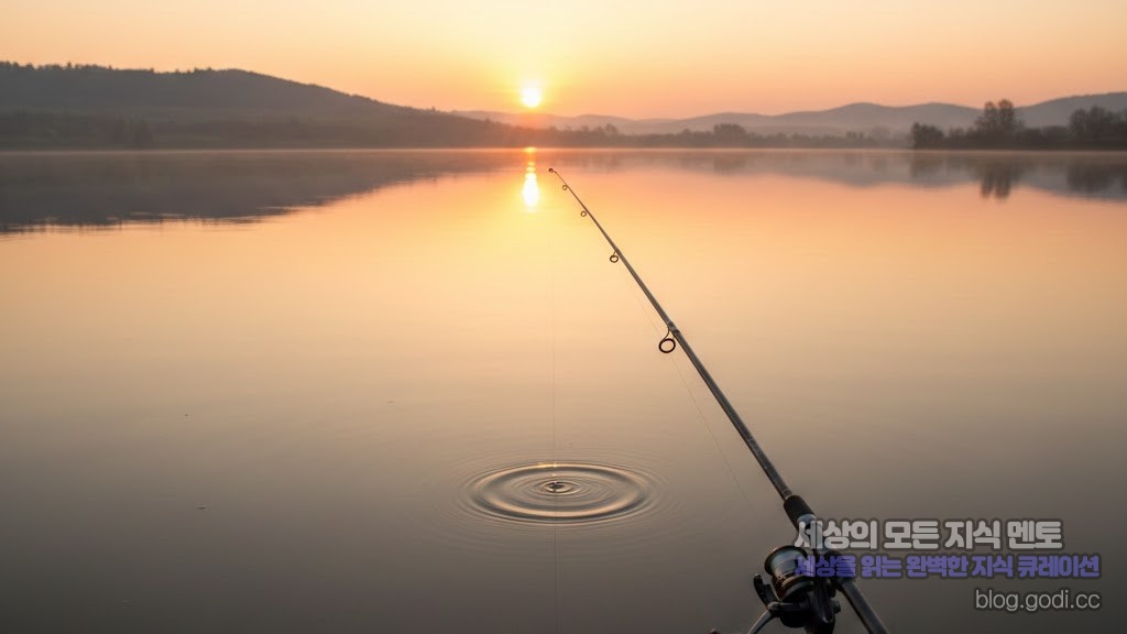 낚시의 정점, ‘훅셋(Hook-set)’의 미학: 챔질 성공률을 200% 올리는 타이밍과 기술의 비밀