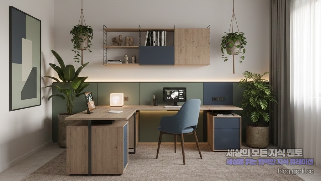 작은 방의 대변신! 2026 트렌드 컬러와 스마트 가구로 완성하는 나만의 홈 오피스