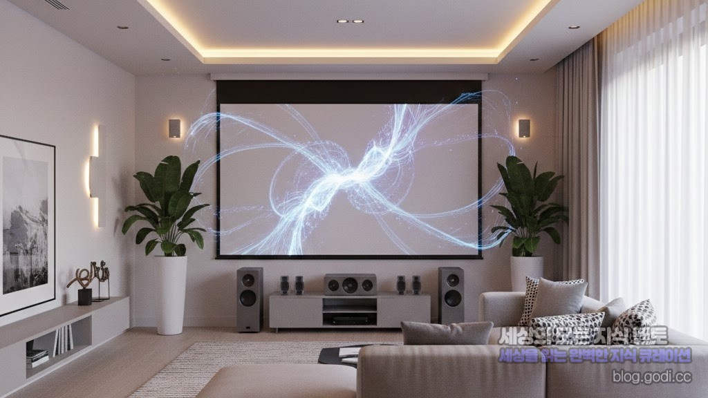 홈 시네마의 진화, 거실을 몰입형 극장으로 바꾸는 스마트 오디오 큐레이션 가이드
