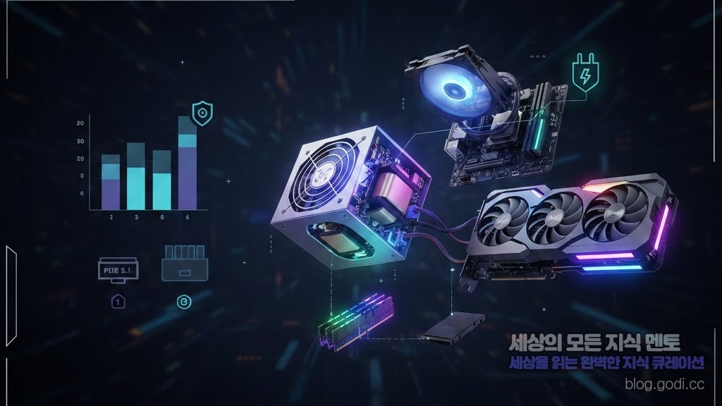 컴퓨터 수명과 성능을 결정하는 ‘파워 서플라이’ 선택법: 용량부터 등급까지 한눈에 보기