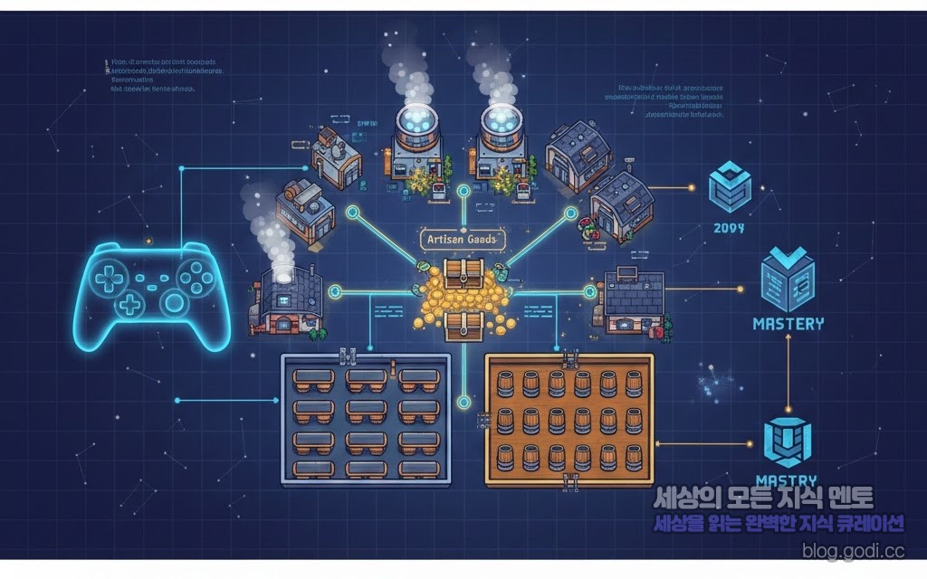 스타듀밸리 1.6+ 완벽한 수익 자동화의 완성: 고급 ‘장인’ 테크트리와 생산 시스템 최적화