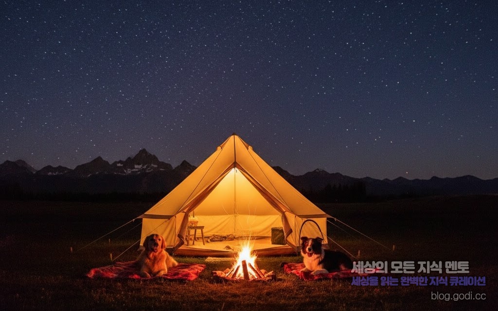 반려견과 함께하는 꿈의 캠핑, 초보 견주도 안심하는 ‘펫캠핑’ 실전 바이블