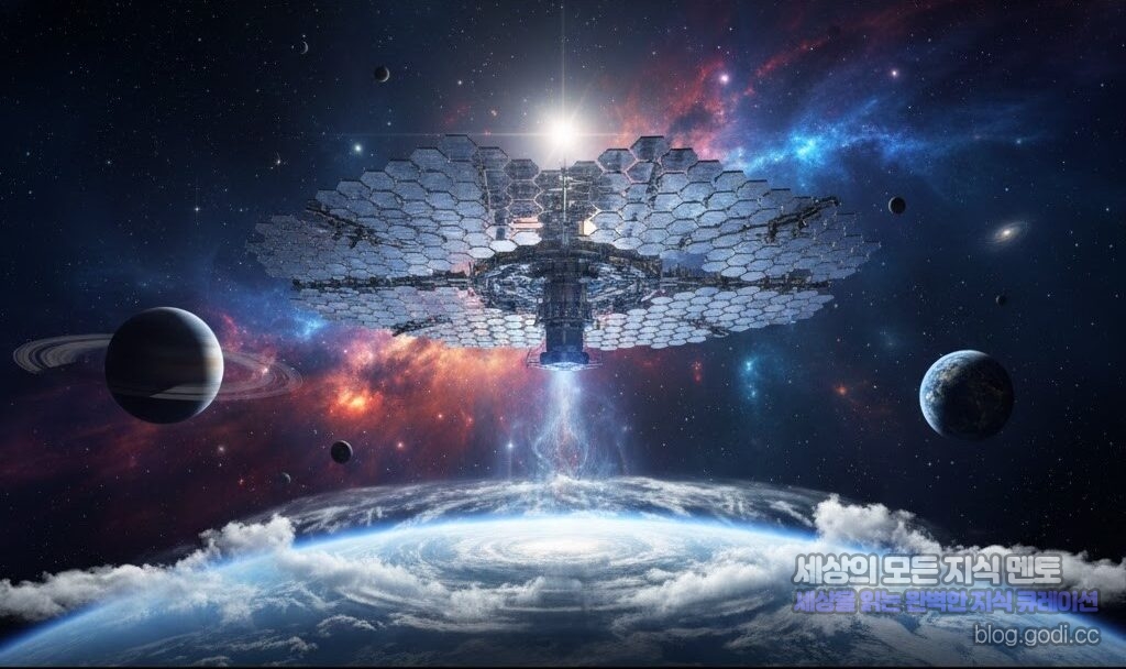 구름 위에서 만드는 무한 에너지, 우주 태양광 발전이 온다!