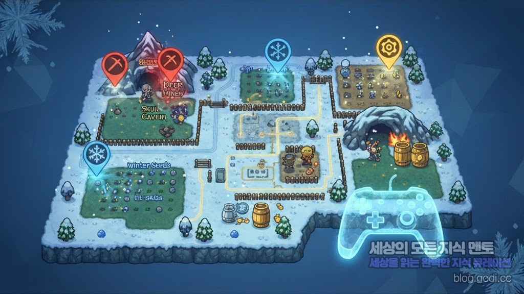 스타듀밸리 1.6+ 완벽한 겨울나기: 농한기를 황금기로 바꾸는 고수들의 비밀 전략