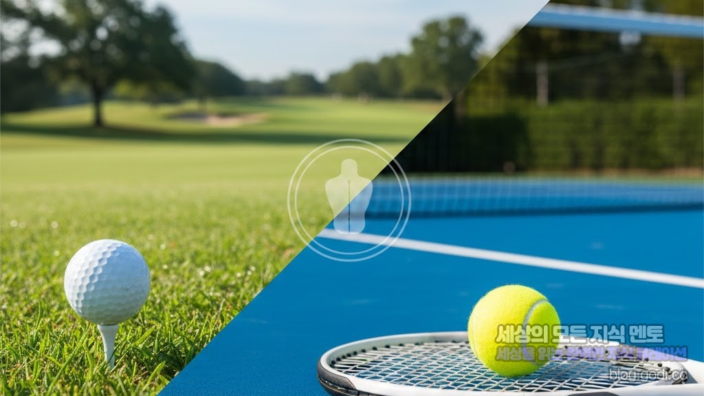 어드레스의 마법: 골프와 테니스에서 ‘무게 중심’이 승부를 가르는 이유