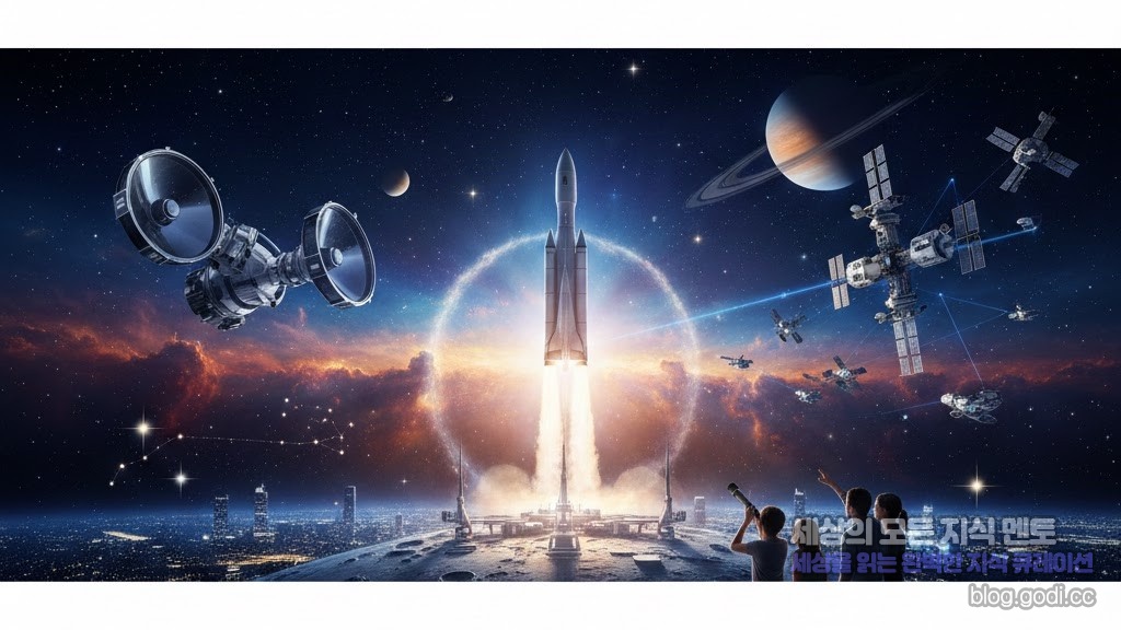 우주로 향하는 인류의 거대한 발걸음, 2026년 우리가 마주할 새로운 우주의 모습