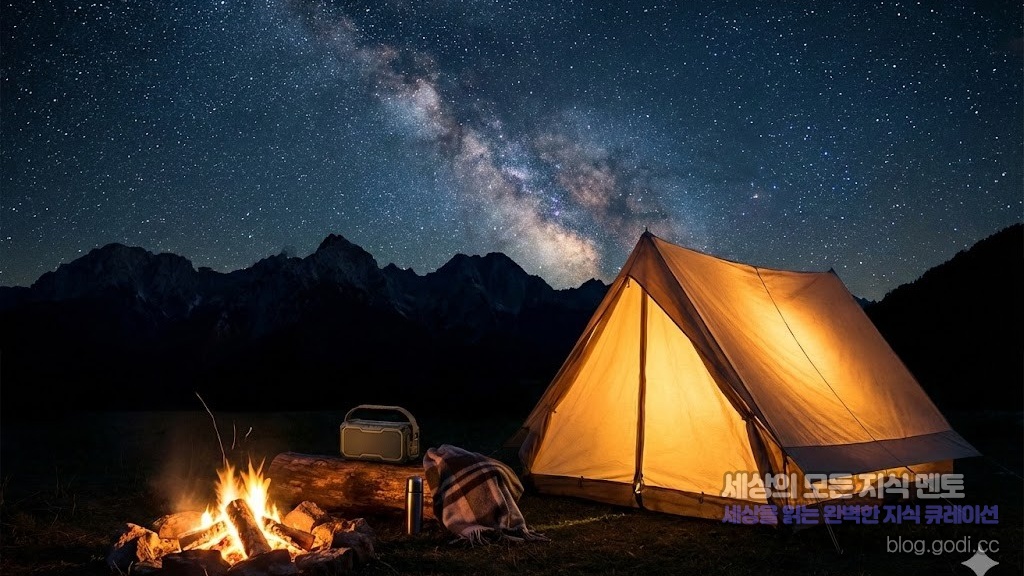 밤하늘의 선율을 담다, 아웃도어 라이프를 완성하는 ‘캠핑 스피커’ 선택 가이드