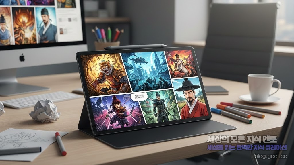 스크롤에서 스크린으로, 글로벌 콘텐츠 시장을 장악한 K-웹툰의 압도적 진화