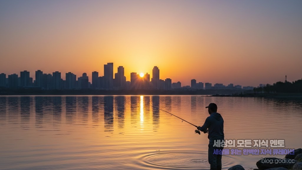 퇴근 후 30분, 도심의 경계를 허무는 '어반 록 피싱'의 매혹적인 세계