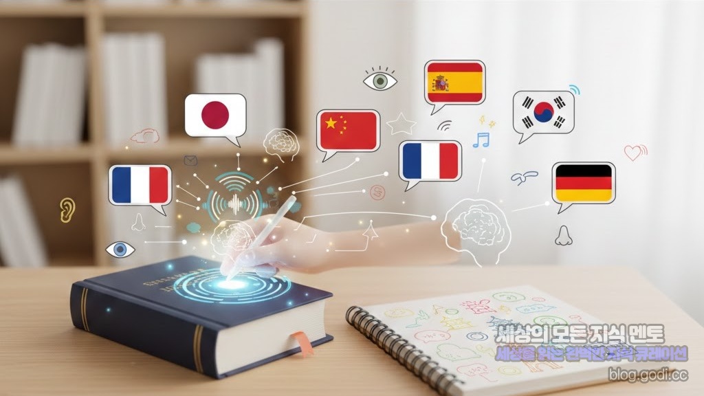 단어장 너머의 언어: 지치지 않고 즐겁게 완성하는 나만의 외국어 라이프스타일