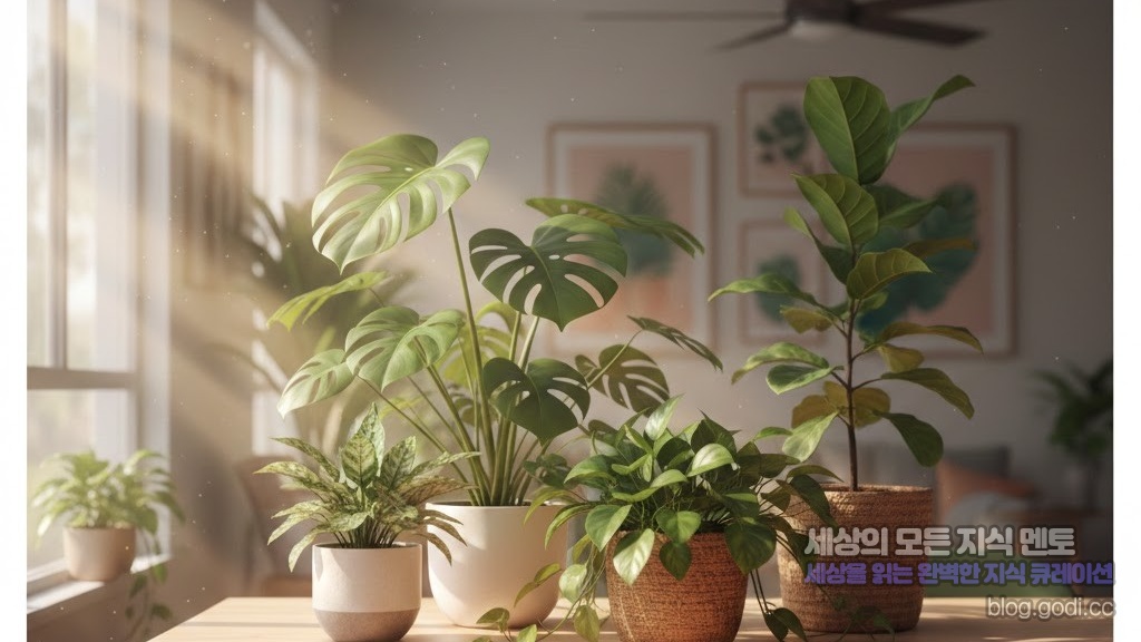 당신의 식물이 보내는 침묵의 비명, '뿌리 산소 결핍'을 해결하는 저면관수와 공기 순환의 마법