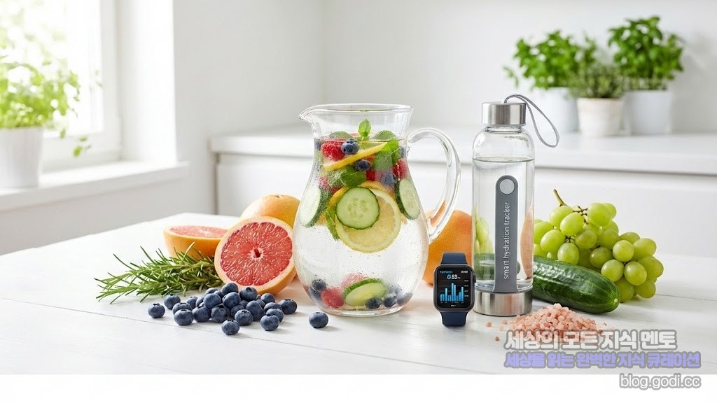 매일 마시는 물, 당신의 ‘수분 지능’이 노화의 속도를 결정합니다