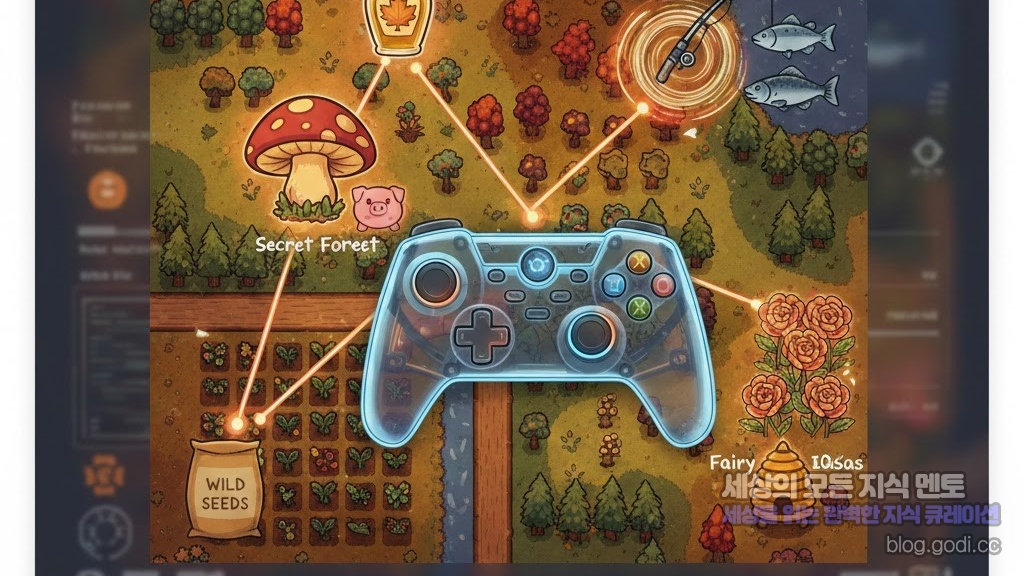 스타듀밸리 가을의 주인공: '가을의 전설' 메이플 시럽과 송이버섯 수익 극대화 전략