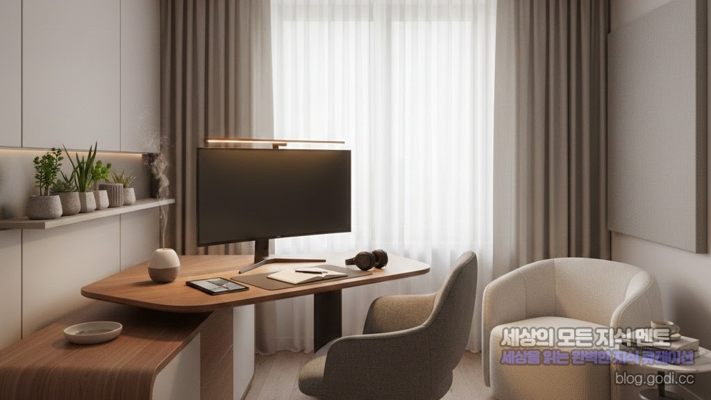 나만의 몰입형 작업실, 생산성을 깨우는 '딥 워크(Deep Work)' 홈 오피스 스타일링