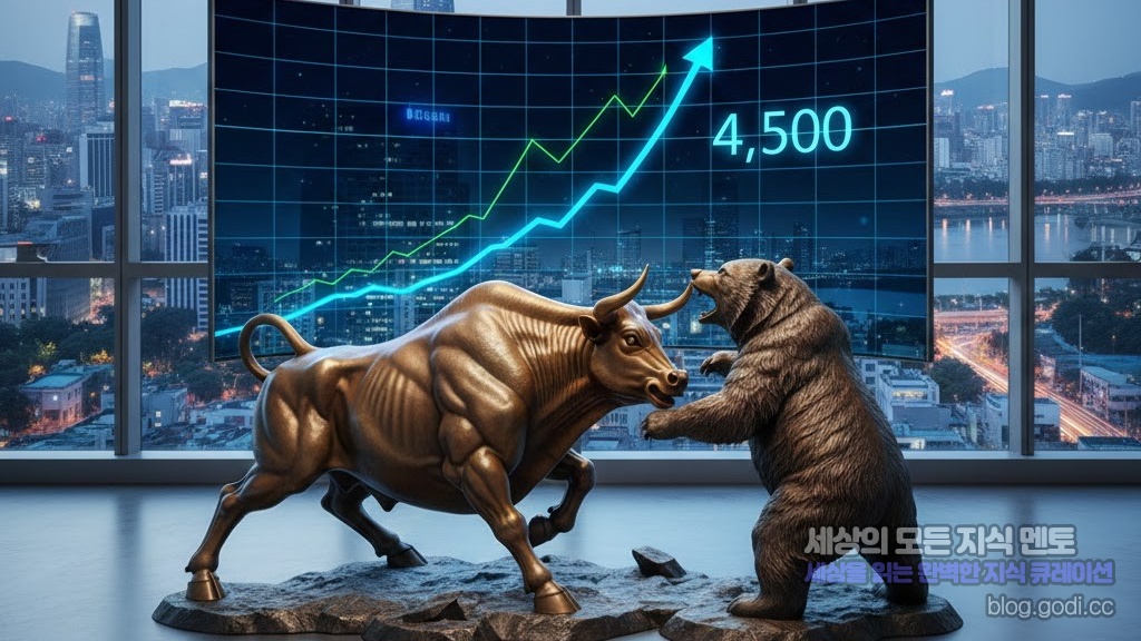 코스피 4,500 고지 점령, '환율 잔혹사' 끊어낼 국장의 반격 시나리오