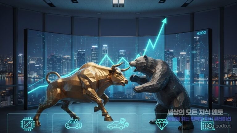 코스피 4,200선 돌파, 이제는 '숫자'가 증명할 기업에 집중할 때 - 세상의 모든지식 멘토
