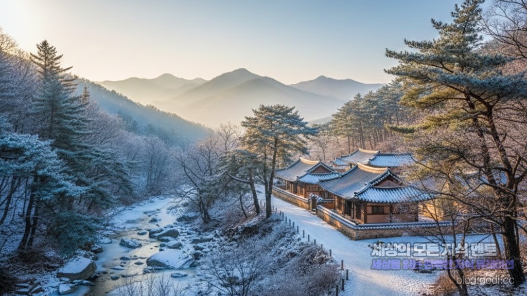 차가운 공기 속에서 찾는 따뜻한 나, 겨울 숲 테라피와 웰니스 트레킹 로드맵