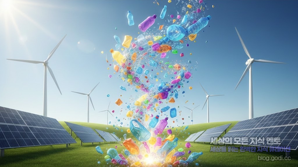 플라스틱의 화려한 부활, '무한 재활용' 시대 여는 분자 수준의 혁명