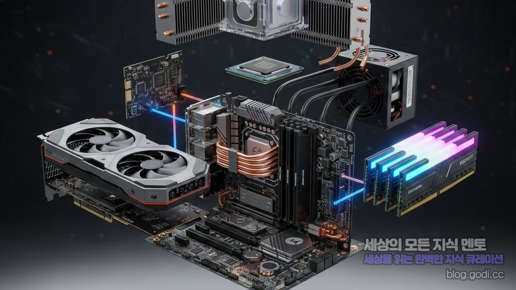 고사양 PC의 보이지 않는 완성도: 메인보드 전원부와 쿨링 레이아웃이 결정하는 실전 성능의 한계
