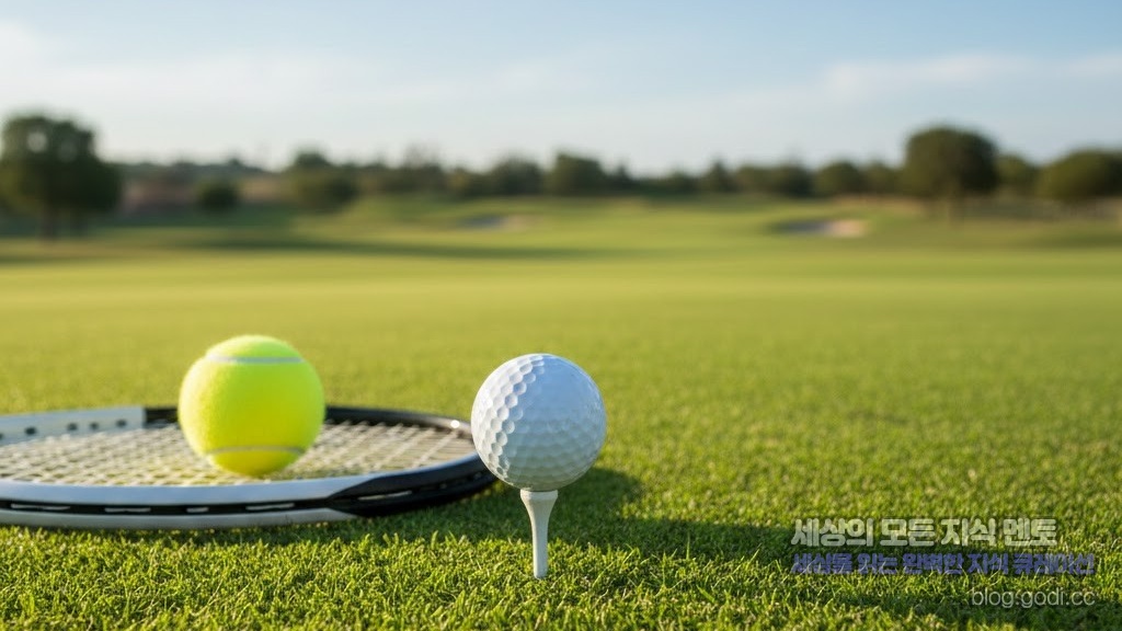 골프와 테니스의 정점, '코어 분리(Core Disassociation)'가 만드는 폭발적인 회전력의 비밀