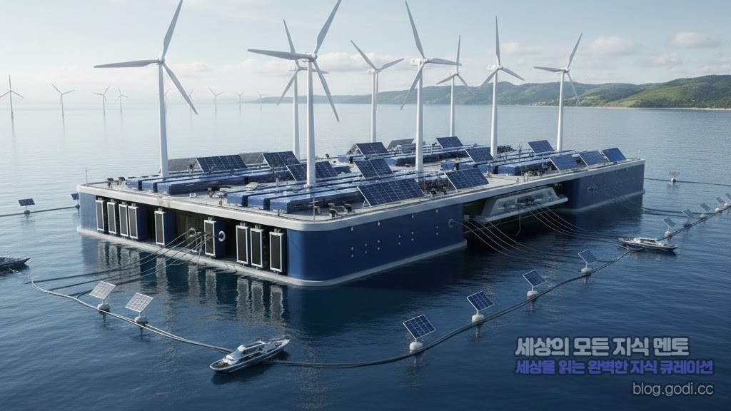 바다 위의 거대한 배터리, ‘에너지 저장 선박(ESSV)’이 바꿀 탄소 중립의 미래
