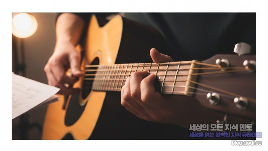 손끝에서 피어나는 몰입의 즐거움, 당신의 독학 연주를 완성하는 '감각의 설계'