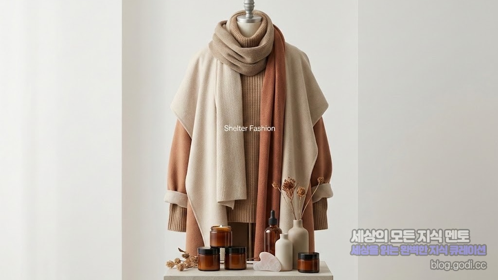 지친 몸과 마음에 건네는 우아한 위로: '쉘터 패션(Shelter Fashion)'과 '미토콘드리아 뷰티' 리셋 가이드