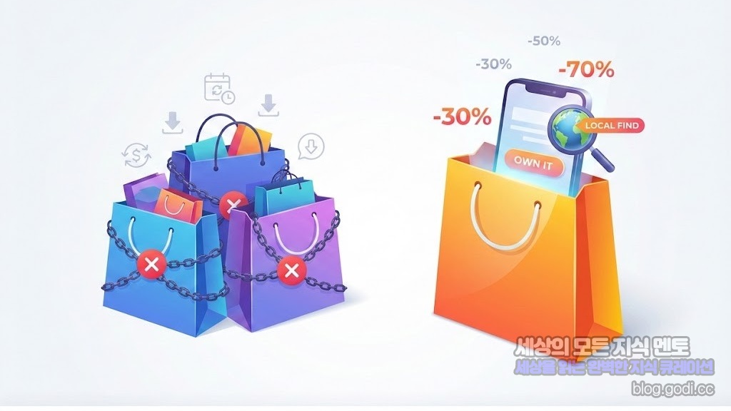 구독료의 늪에서 탈출하는 법, 소유의 가치를 증명하는 '단판 승부형' 테크 직구 전략