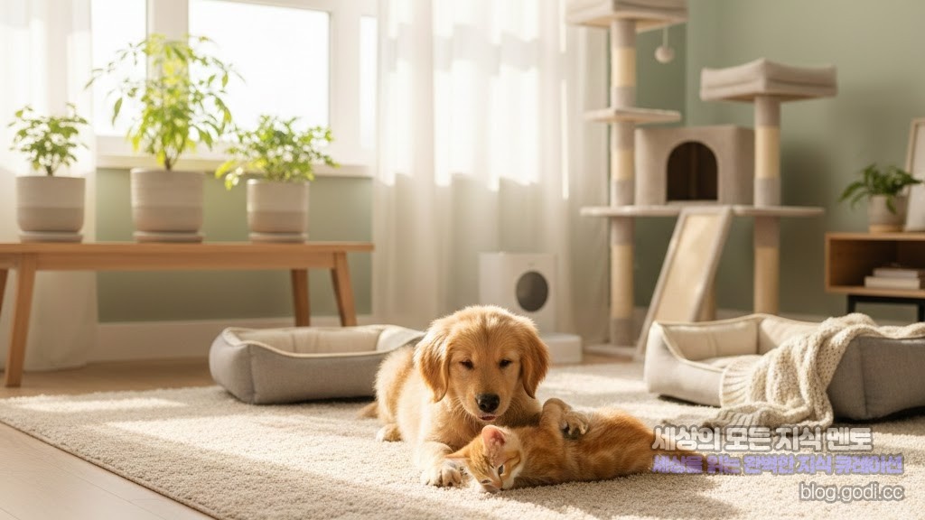 초보 집사도 안심하는 “펫 퍼스트” 인테리어: 반려견과 반려묘가 모두 행복한 공간 설계 비법