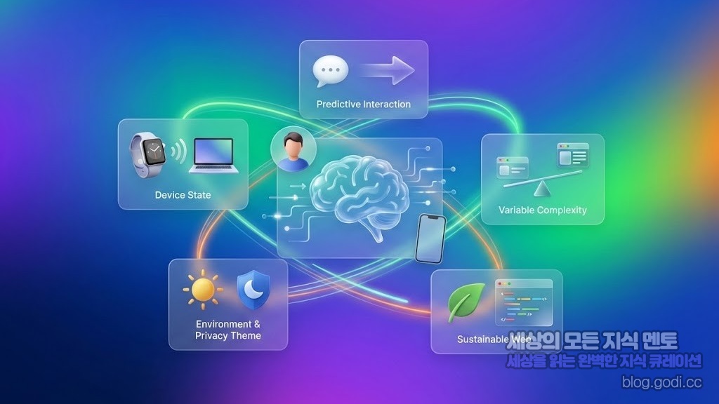 반응형 웹의 종말: 이제는 '맥락 중심(Context-Aware)' 어댑티브 UI의 시대입니다