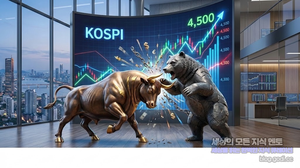 코스피 4,500 돌파, '거품'일까 '기회'일까? 지금 우리 계좌에 필요한 냉정한 시각