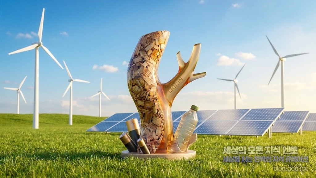 버려지던 '나무 찌꺼기'의 반란, 리그닌(Lignin)이 열어가는 포스트 플라스틱 시대