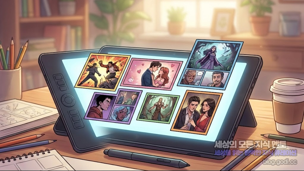 단순한 스크롤을 넘어 삶의 서사가 되는 순간, 지금 당신의 취향을 바꿀 웹툰 큐레이션