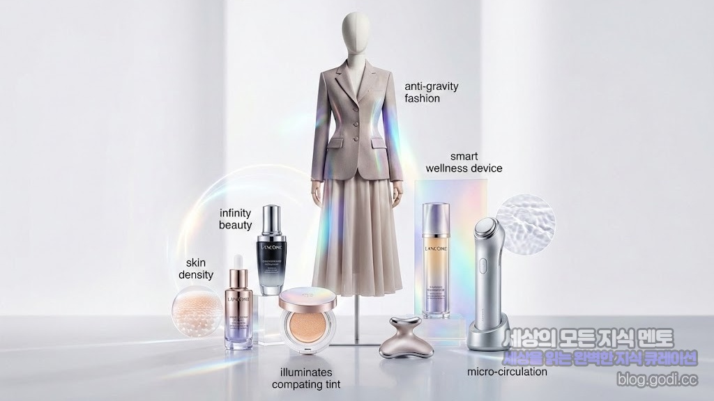 중력을 거스르는 우아함, '안티-그래비티(Anti-Gravity)' 패션과 피부 밀도를 채우는 '인피니티 뷰티' 전략