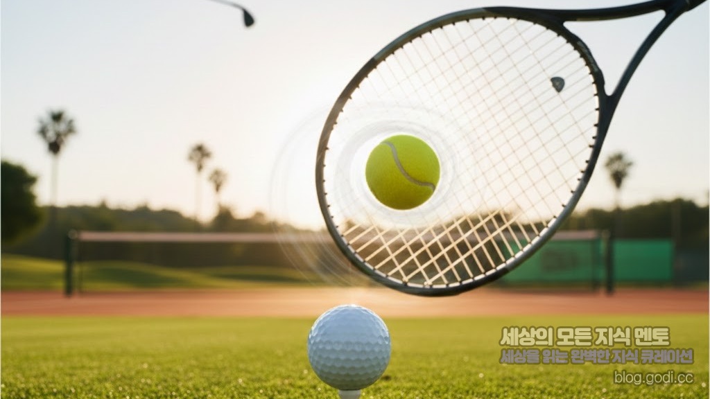 팔 힘은 버리세요! '원심력'과 '지레의 원리'로 완성하는 무결점 스윙의 미학