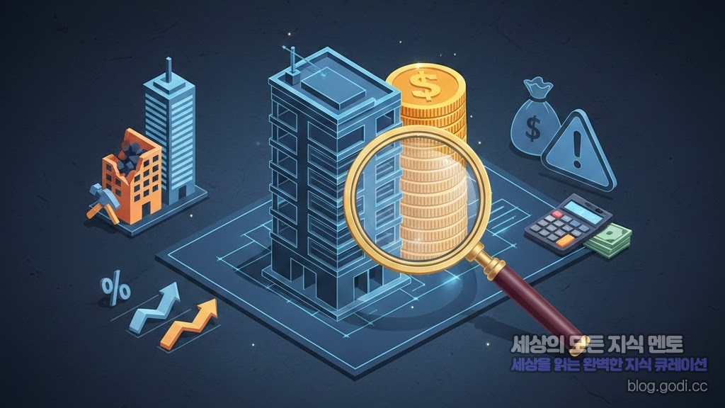 재개발·재건축 투자, ‘이것’ 모르면 쪽박 찹니다: 비례율과 분담금 완벽 해부 🏗️
