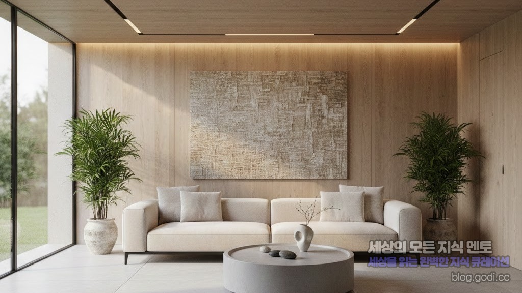 기술을 숨길수록 깊어지는 휴식, '인비저블 스마트홈'을 위한 비주얼 디톡스 인테리어