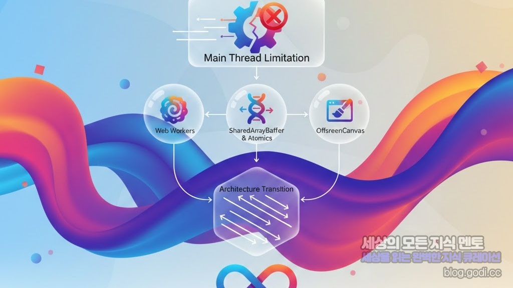 사용자가 느끼는 '버벅임'의 진짜 범인: 멀티 스레드 프론트엔드로의 아키텍처 전환 가이드