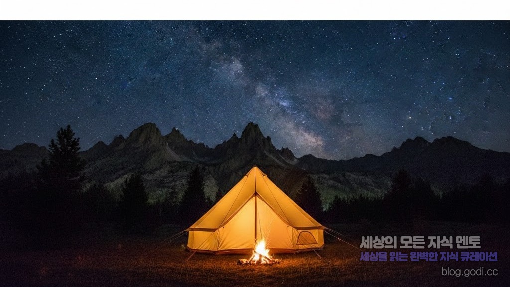 감성보다 실전! 아웃도어 트렌드를 선도하는 스마트 캠핑 테크닉과 필수 장비 가이드