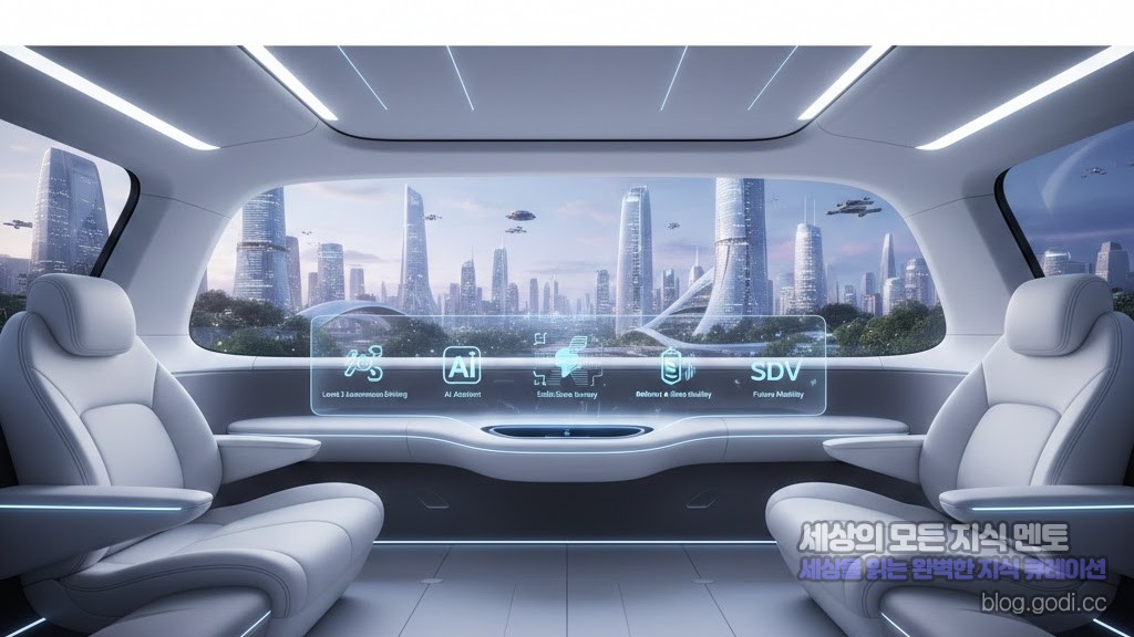 단순한 이동을 넘어 삶의 공간으로, 2026년 전기차와 자율주행이 바꾸는 우리의 일상