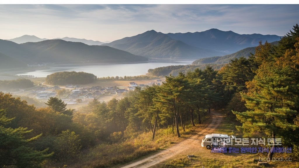 차가운 계절을 이기는 마음의 근력, 전남 화순 '비밀의 숲' 숲멍과 치유의 차박 로드맵