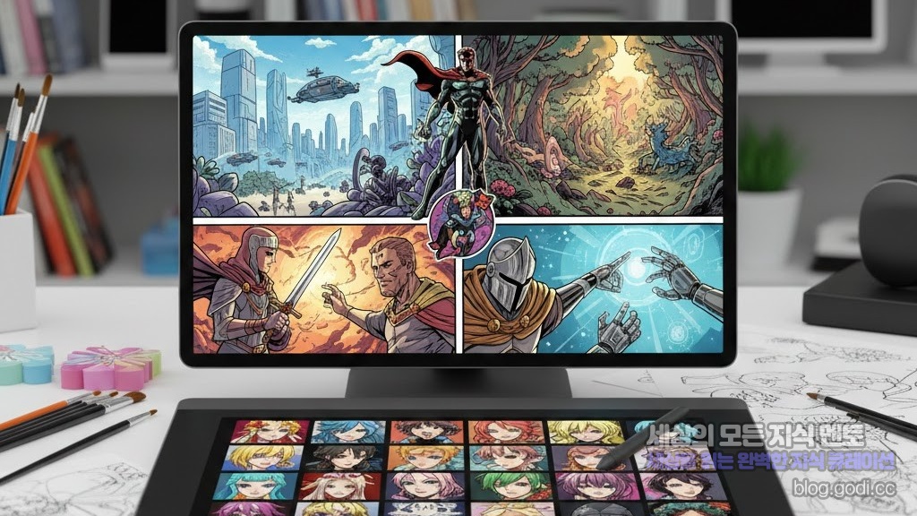 스크롤의 깊이가 달라지는 순간: 장르의 변주와 슈퍼 IP가 주도하는 지금의 웹툰학